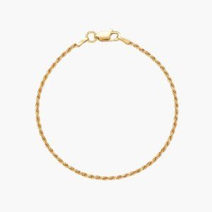 Gold Rope Bracelet